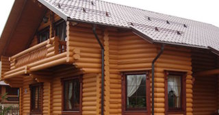 Строительство дома из оцилиндрованного бревна в Старом Осколе - от 136331 рублей
